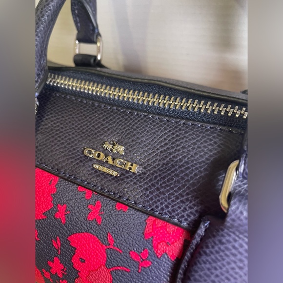 Coach Mini Bennett Satchel Prairie Calico Floral - Picture 2 of 12